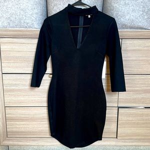 Tobi Black Mini Dress